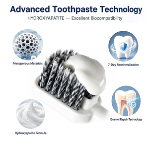 Cepillo <span class=keywords><strong>Dental</strong></span> Desechable <span class=keywords><strong>Mini</strong></span> con Cerdas Suaves y Cabezal Ancho para Gimnasio, Escuela, Oficina y Aliento Fresco Post-Comida (Venta al Por Mayor) - Product Image 2