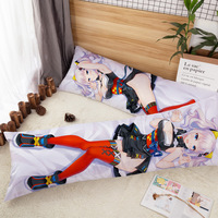 Oreillers de luxe en polyester tissé, motif fille anime sexy, Dakimakura, pour la maison, vente en gros