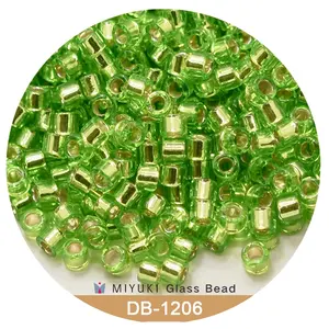 Miyuki Delica Beads 1.6 mm [22 Color Sliver-Lined 2 ]10g pack