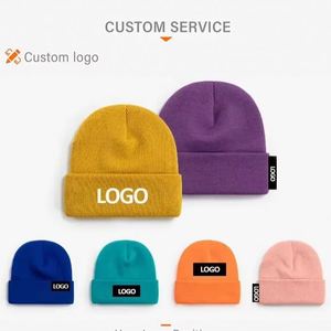 Gorros de Punto Acrílicos con Logotipo Personalizado al por Mayor, Estilo Pescador con Puño Corto para Hombre y Mujer, para Playa y Viajes - Product Image 3