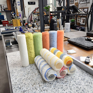 Vendita diretta in fabbrica da 9 pollici pennelli <span class=keywords><strong>a</strong></span> <span class=keywords><strong>rullo</strong></span> per rivestimenti per pavimenti fai da te di qualità vari stili per uso domestico <span class=keywords><strong>vernice</strong></span> in lattice - Product Image 2