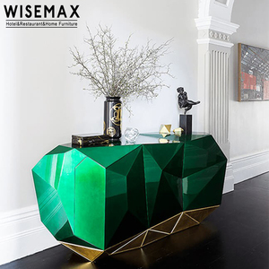 Meubles WISEMAX Meubles de salon design <span class=keywords><strong>Salle</strong></span> <span class=keywords><strong>à</strong></span> <span class=keywords><strong>manger</strong></span> <span class=keywords><strong>Console</strong></span> Cabinet Villa Hôtel Lobby Italien Luxe Buffet Cabinet - Product Image 5