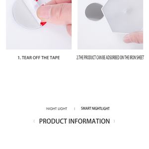 Lampe de nuit modulaire hexagonale portable à LED rechargeable avec détecteur de mouvement PIR en forme de nid d'abeille - Product Image 5