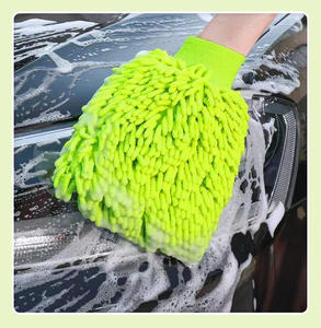 Gants en microfibre pour le nettoyage de voiture, écologiques, résistants à la saleté, gants de nettoyage de carrosserie, sans rayures, en polyester, pour le lavage de voiture - Product Image 4