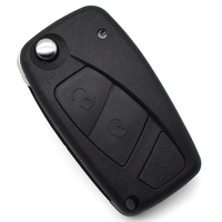 Car Key Fob Shell Car Key Housing Case Remote with Battery Door SIP22 Uncut Blade