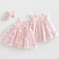 Robe de princesse en tulle style occidental pour filles, nouvelle collection été 2026, robe papillon pour filles