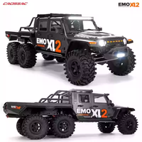 Crossrc EMOXL2 1/8 Voiture RC Électrique Brushless Hobbywing 6 roues motrices Télécommandée Tout-terrain avec Blocage de Différentiel 6 roues pour Grimper sur Roches