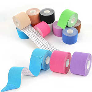 Pita Atletik Serbaguna Elastis Pita Kinesiologi Tahan Air Pita Pengangkat Leher Pereda Nyeri Terapi Fisik Atlet Olahraga - Product Image 1