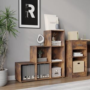 Étagères de bricolage multi-usages pour livres <span class=keywords><strong>Crochet</strong></span> fil maison bureau organisateur présentoir - Product Image 2