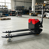 Transpalette Électrique 3000KG 48V32Ah Alimenté par Batterie Fourches de 1160mm 5km/h Certifié CE QMIGA OEM ODM