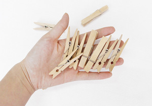 Mini pinces <span class=keywords><strong>à</strong></span> <span class=keywords><strong>linge</strong></span> en bambou, multifonctions, 12 pièces, pour la maison, vente en gros - Product Image 2