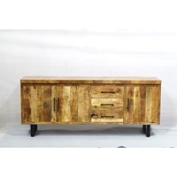 Buffet personnalisé moderne vintage industriel en bois de manguier antique pour la maison salon appartement chambre à coucher cuisine rangement