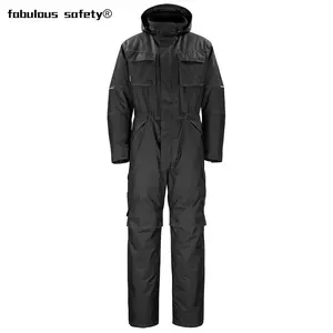 Industry Winter Windproof Mechanic Protective Waterproof One Piece Coverall