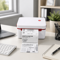 Imprimante d'étiquettes thermiques sans fil WiFi 110 mm 4 pouces, imprimante d'étiquettes de codes-barres