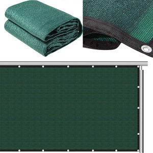 HDPE vải nhựa ban công màn hình/trang trí vườn composite màn hình/màu xanh lá cây hàng rào màn hình riêng tư - Product Image 6