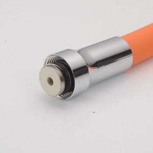 ก๊อกเย็นเดี่ยวพร้อมที่จับสังกะ<span class=keywords><strong>ส</strong></span>ีสายยางซิลิโคนยืดหยุ่น<span class=keywords><strong>ส</strong></span>ูง grifo lavabo <span class=keywords><strong>ส</strong></span>ำหรับอ่างล้างจานในครัวก๊อกน้ำสีดำที่จับเดี่ยว - Product Image 2