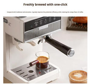 Machine à Café Italienne Entièrement Automatique et Intelligente avec Double Fonction d'Extraction et Broyeur Intégré - Product Image 6