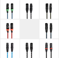 10 pieds 3 mètres câble Microphone XLR mâle à XLR femelle câble noir 90 degrés Angle coude Instrument guitare 3PIN