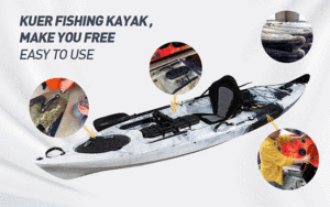 El mejor <span class=keywords><strong>Kayak</strong></span> de pesca 2023 experimentado Big Dace Pro <span class=keywords><strong>Kayak</strong></span> de pesca de 10 pies Instalación de fábrica china timón nativo - Product Image 5