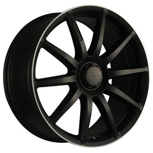 Rines de Aleación de Aluminio Forjado Monobloque Personalizados, Universales, Color Negro Hiper, para Autos, de 15, 16, 17, 18 y 19 Pulgadas, Fabricados con Tecnología Flow Forming - Product Image 1