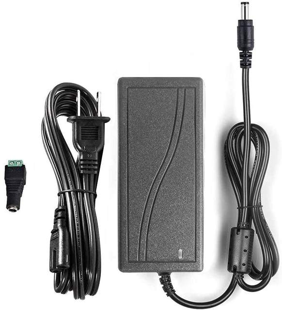CE Certified 12V 5A Desktop Power Adapter Switching Power Supply for LED Strip and Security Camera with Over Voltage Protection