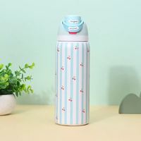 Gourde Owala Snoopy avec design à double paille escamotable, bouteille d'eau sport isolée sous vide 304 avec poignée pour conserver les boissons