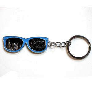 Porte-clés de marque de lunettes intelligentes de souvenirs de Chicago des États-Unis avec logo personnalisé en gros - Product Image 2