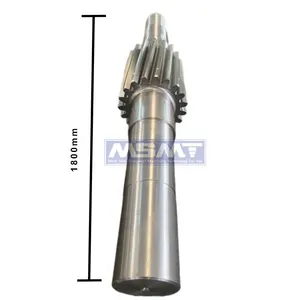 China Manufacturer Customized Large Forged Steel Fixed Transmission Drive Gear Shaft