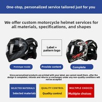 Casque de moto ABS personnalisé, designs unisexes, style graffiti, certifié 3C DOT, grand spoiler arrière, visière rabattable