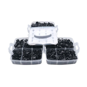 Haute qualité 630 pièces en <span class=keywords><strong>plastique</strong></span> en boîte Clips de fixation carrosserie goupille poussoir Rivets voiture pare-chocs Kits de réparation Clips d'expansion rapide - Product Image 2
