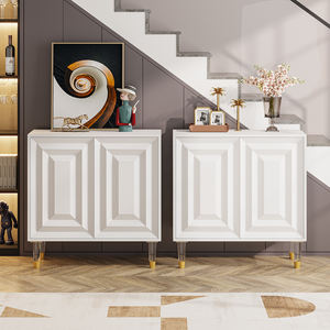 Tribesigns Muebles de cocina Push to Open 160cm Moderno Madera Minimalista <span class=keywords><strong>Mate</strong></span> <span class=keywords><strong>Blanco</strong></span> Comedor <span class=keywords><strong>Aparador</strong></span> - Product Image 6