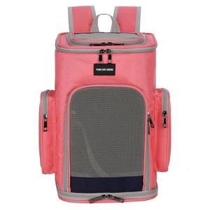Sac à dos pour chat en tissu Oxford résistant à l'usure, respirant, grande capacité, avec fermeture ouverte en haut - Product Image 4