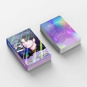 KPOP 124 piezas/caja <span class=keywords><strong>ASTRO</strong></span> Cha Eunwoo Tarjeta Fotográfica Láser Lomo Card - Product Image 2