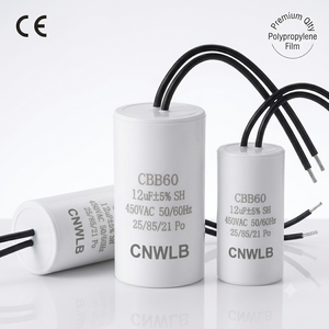 <strong>Cbb60</strong> 12uf/16uf/<strong>18uf</strong> 450V Water Pump Motor Washing Machine Start and Run Capacitor <strong>Cbb60</strong> Sh Capacitor <strong>18uf</strong> - Product Image 1