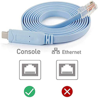 Câble adaptateur USB-C vers Gigabit LAN Ethernet RJ45 2,5 Gbps, 1,8 m, FTDI RS232 USB 3.0 Type C