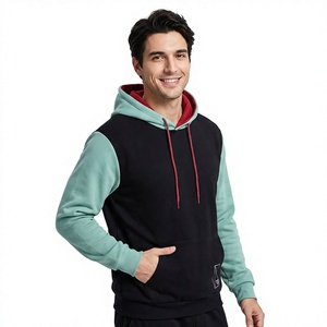 Sudadera con Capucha y Cierre de Cremallera para Hombre, Manga Raglán, Casual, 100% Algodón Jersey, Corte Regular, Diseño con Bolsillo, Ropa de Invierno, Logotipo Personalizado - Product Image 3