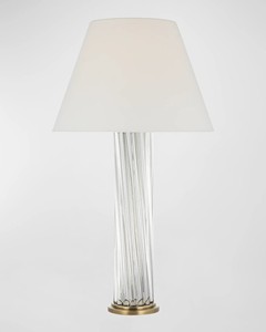 Lámpara de Mesa Moderna de Estilo Chino Vintage, de Hierro y Vidrio Blanco, con Pantalla de Cúpula Clásica, Luz LED Recargable AC, para Uso en Interiores, Restaurantes y Habitaciones, E14 - Product Image 1