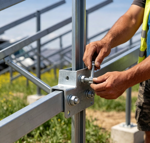 Sistema de Seguimiento Solar Industrial de Alta Resistencia para Grandes Paneles Fotovoltaicos, Adecuado para Qatar y Países del Golfo Árabe - Product Image 6