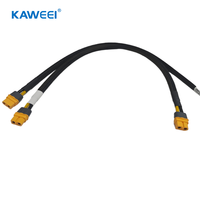 Connecteur de batterie Xt60-f personnalisé pour Xt60-f un faisceau de câbles isolés en nylon pour équipement de chauffage