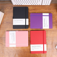 Classeur à spirale professionnel personnalisé OEM 100/120/180 feuilles A5 cuir PP couverture PU A4 journal intime boîte organisateur