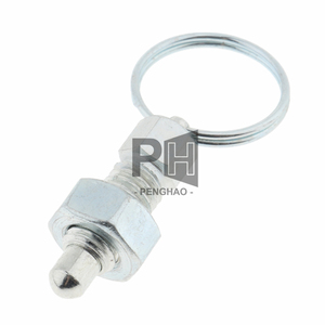 M6 M8 M10M12ロックリングピンスチールハンドリトラクタブルスプリングプランジャーレストポジションインデックスプランジャーピン - Product Image 5