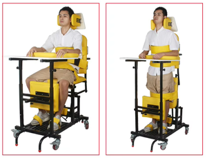 Cadre de positionnement multifonctionnel pour enfants atteints de paralysie <span class=keywords><strong>cérébrale</strong></span>, équipement de rééducation d'urgence - Product Image 5