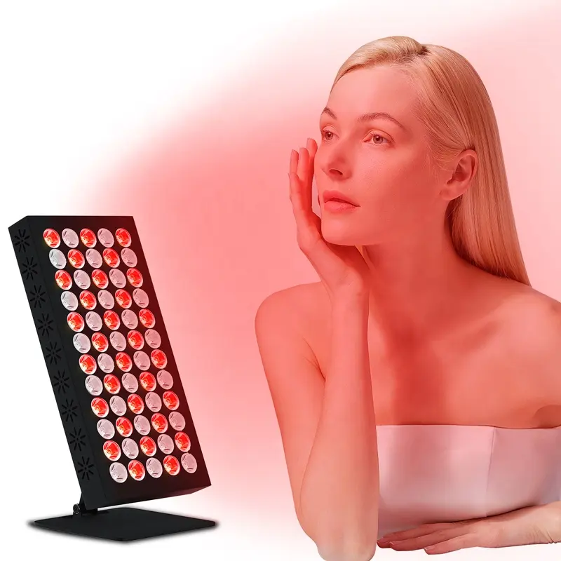 OEM 2 wavelength salon sauna Full body use Facial beauty and skincare infrared device PDT machine LED red light treatment panel