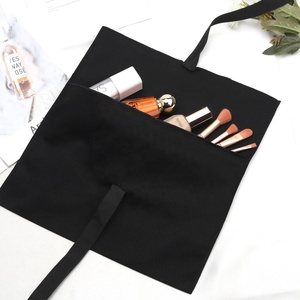 Wholesale Custom Logo Printing Black Cotton Envelope Pouch High Quality Twill Cotton Gift Cosmetic <b>Dust</b> <b>Bag</b> With Tie - Product Image 5
