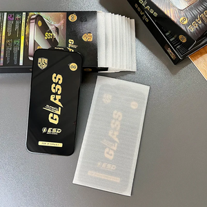 Protector de pantalla Antiestático de vidrio templado película OG para <span class=keywords><strong>Samsung</strong></span> M54 M55S M35 M34 M33 M05 M15 J6 Prime J7 F15 cobertura de borde completo - Product Image 5