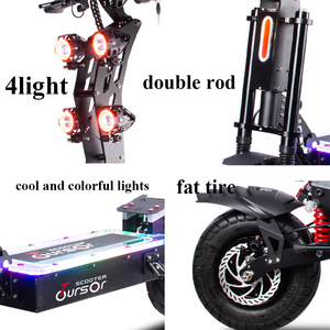 Échantillon gratuit 2022, trottinettes pliables pour adultes Dualtron haute puissance, longue durée de vie de la batterie, 13 pouces, X13, trottinette 72v X13 - Product Image 3