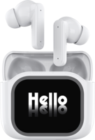 Headphone Nirkabel BT IEM Earphone Peredam Kebisingan Tahan Air Earbud Terjemahan Real-Time dengan Kontrol Sentuh Layar Warna
