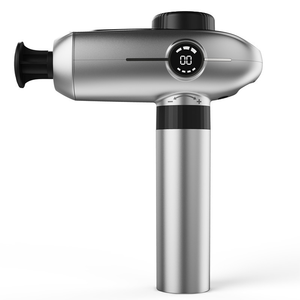 Masajeador de pistola de fascia eléctrica portátil para aplicación de vibración de choque muscular de fitness corporal - Product Image 1