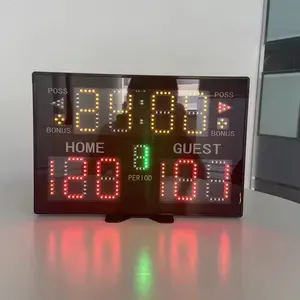 射频控制充电电子篮球发光二极管记分牌