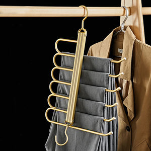 ไม้แขวนเสื้ออลูมิเนียมหลายชั้นสำหรับกางเกง - Product Image 1